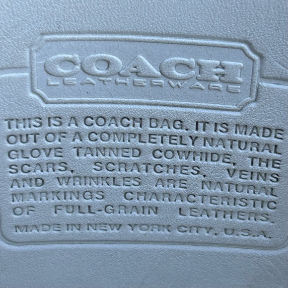 Very Rare 1960’s Vintage Large COACH Flat Envelope Bag/Wristlet - Picture 5 of 14